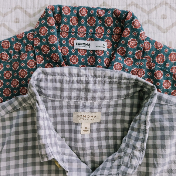 2 Sonoma casual shirts M - Picture 5 of 5